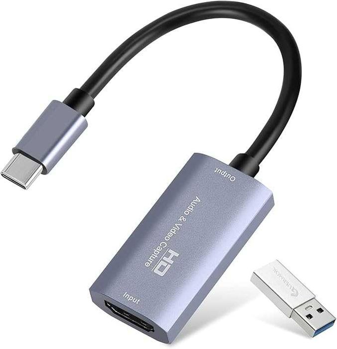 Karta do przechwytywania wideo USB 3.0 HDMI na USB C 4K 1080P 60 kl./s