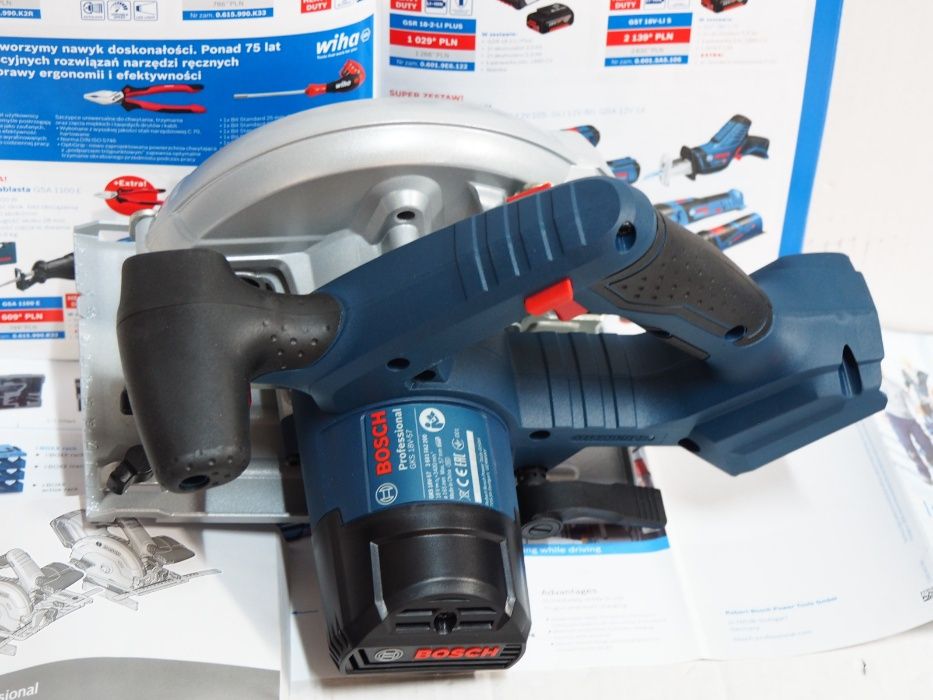 BOSCH GKS 18V-57g  pila pilarka 18v wurth berner bti bez bateria spit