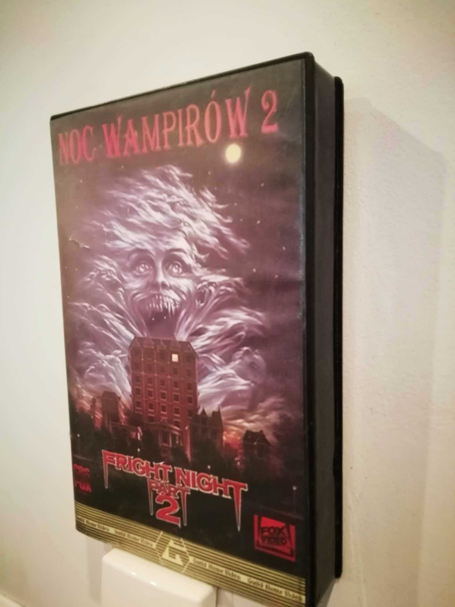 Noc demonów 2 , Noc wampirów 2 , Zimny Jak Głaz - VHS FILMY Magnetowid