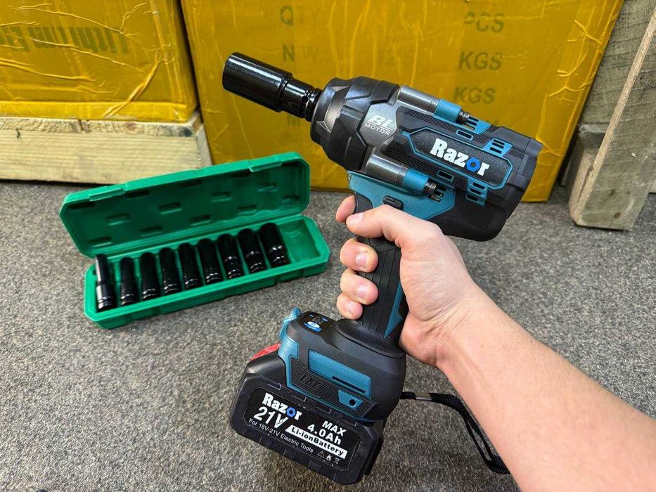 Набір ударних Головок 10шт на Гайковерт 8,10,12,13,14,16,17,19,22,24