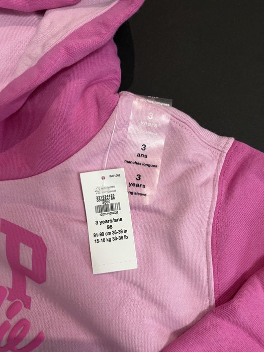 Bluza dla dziewczynki GAP Barbie; rozmiar 98; nowa z metką