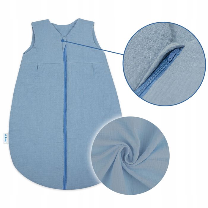 Śpiworek Do Spania Muślinowy 80-86 Letni