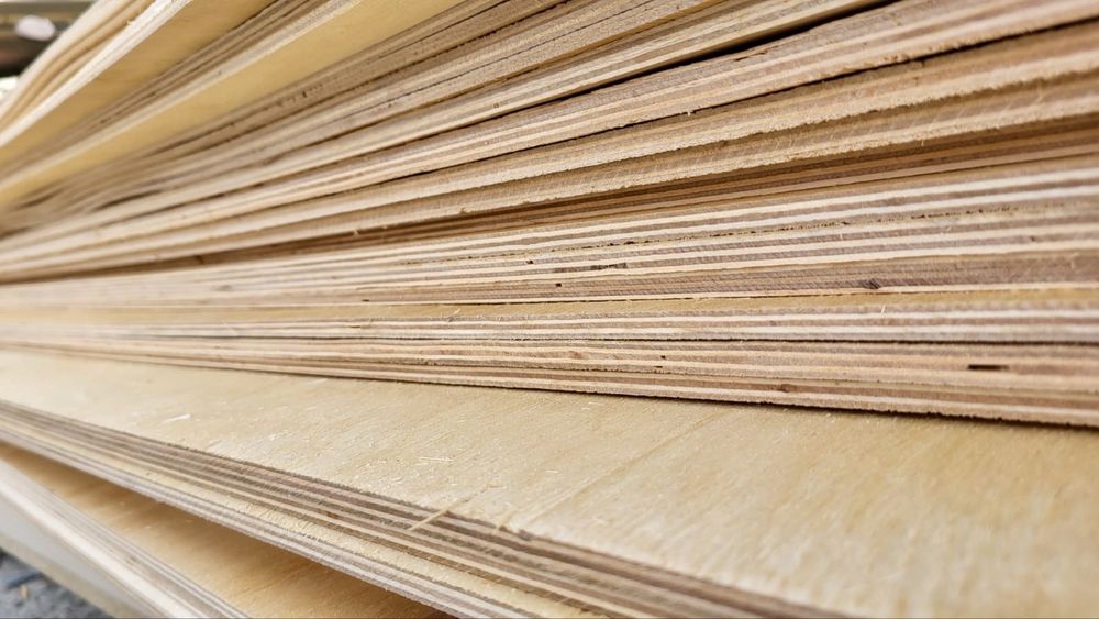 Фанера для лазера 4мм НШ сорт 1/2 В/ВВ