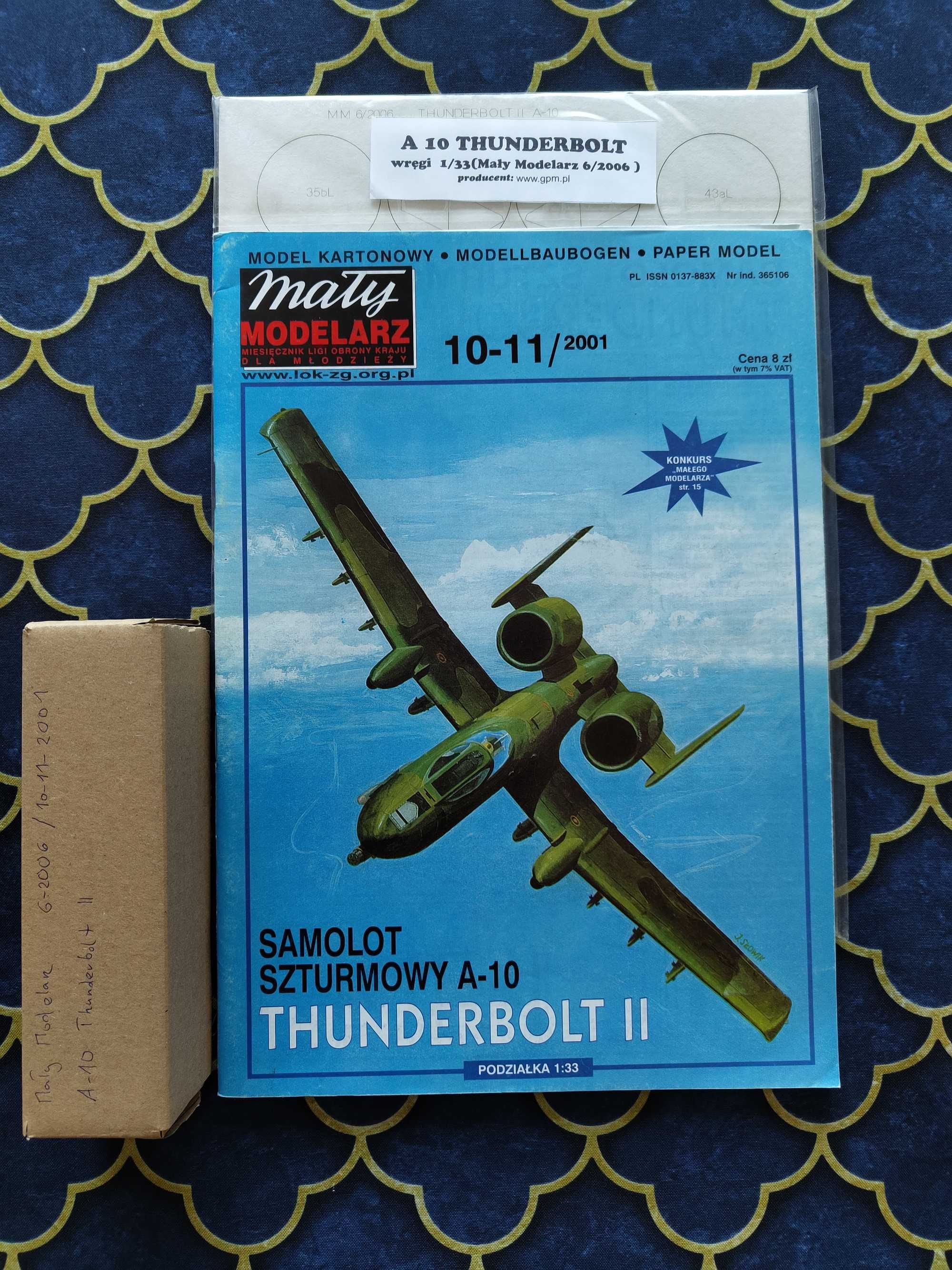 A-10 Thunderbolt 2 MAŁY MODELARZ 10-11\2001