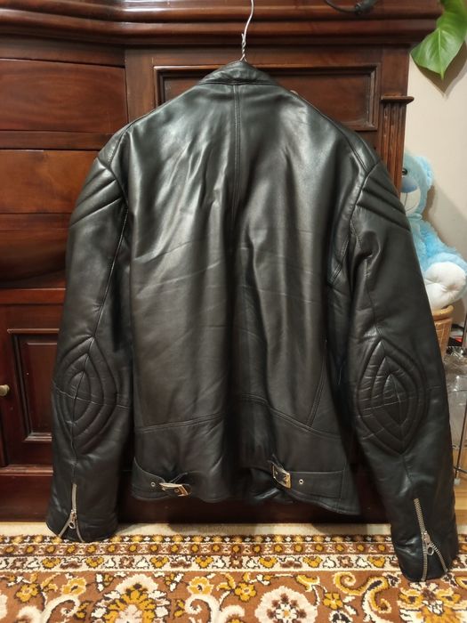 Kurtka skórzana męska