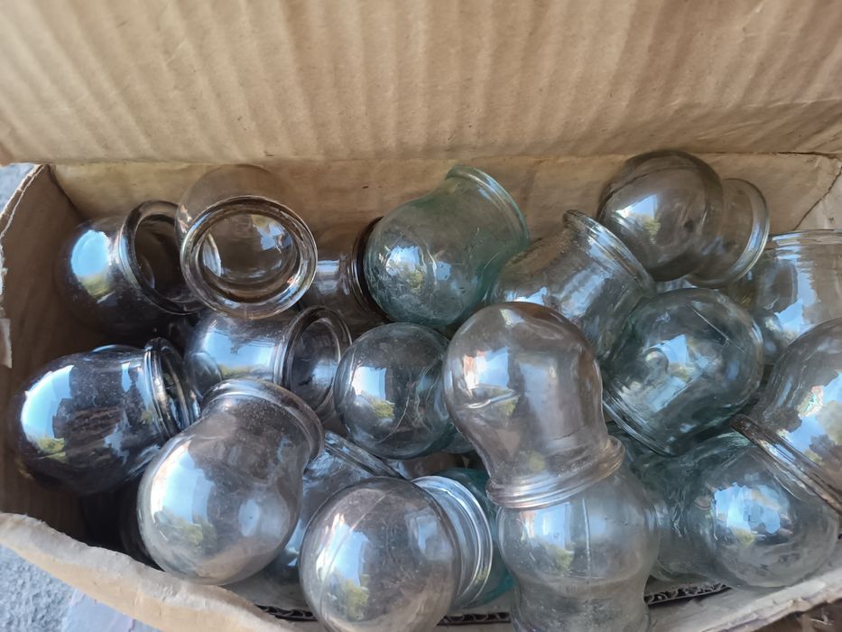 Стеклянные Банки на спину, массаж