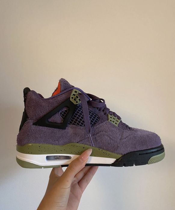 Jordan 4 Canyon Purple