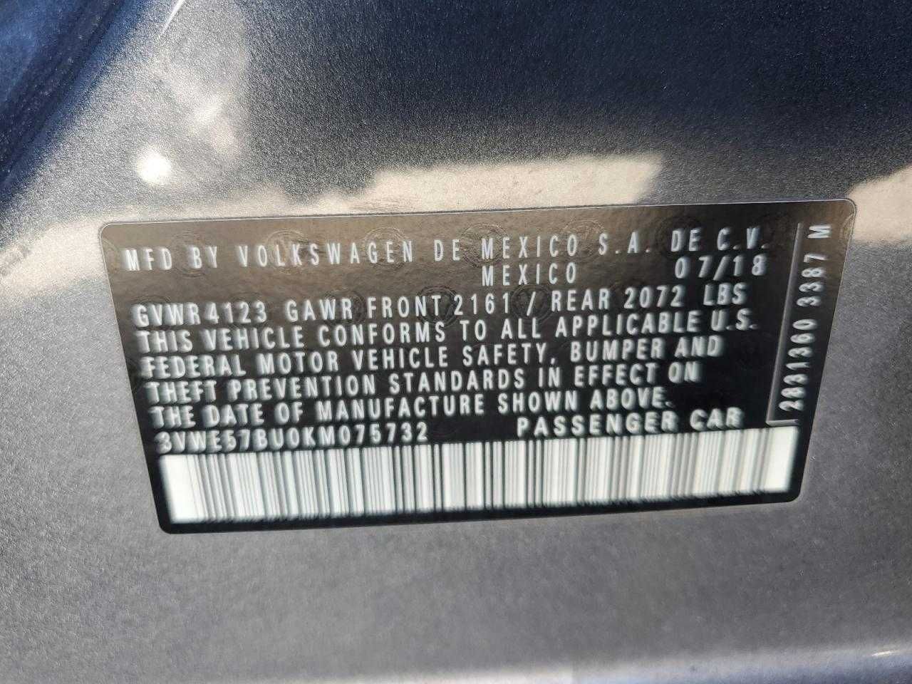 2019 Volkswagen Jetta SEL