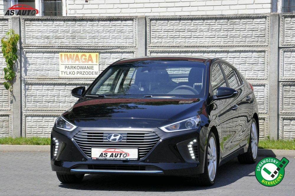 Hyundai IONIQ 1,6i 105KM Hybryda/Navi/Kamera/LEDy/Serwis/Nowe opony/Automat