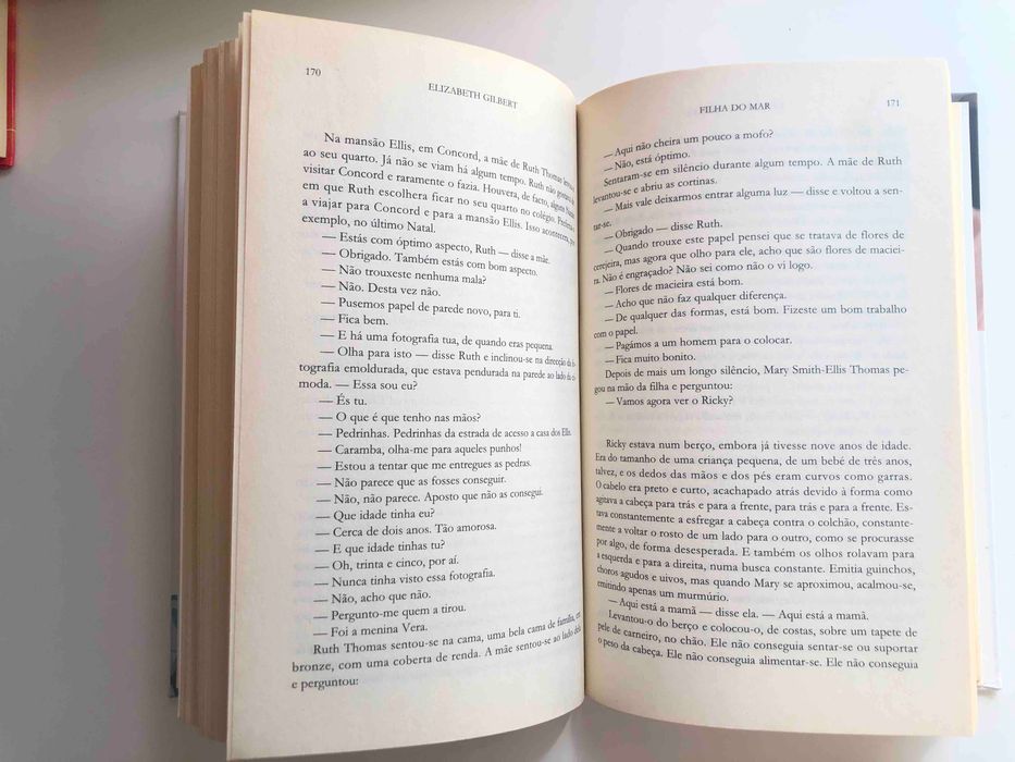 Livro "Filha do Mar" de Elizabeth Gilbert (Portes Grátis)