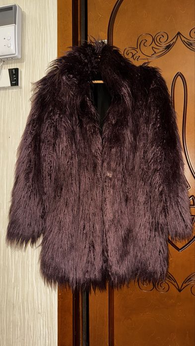 Шуба хутро лама розмір С-М