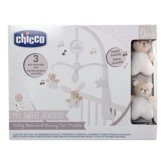 Мобиль механический на кроватку Chicco