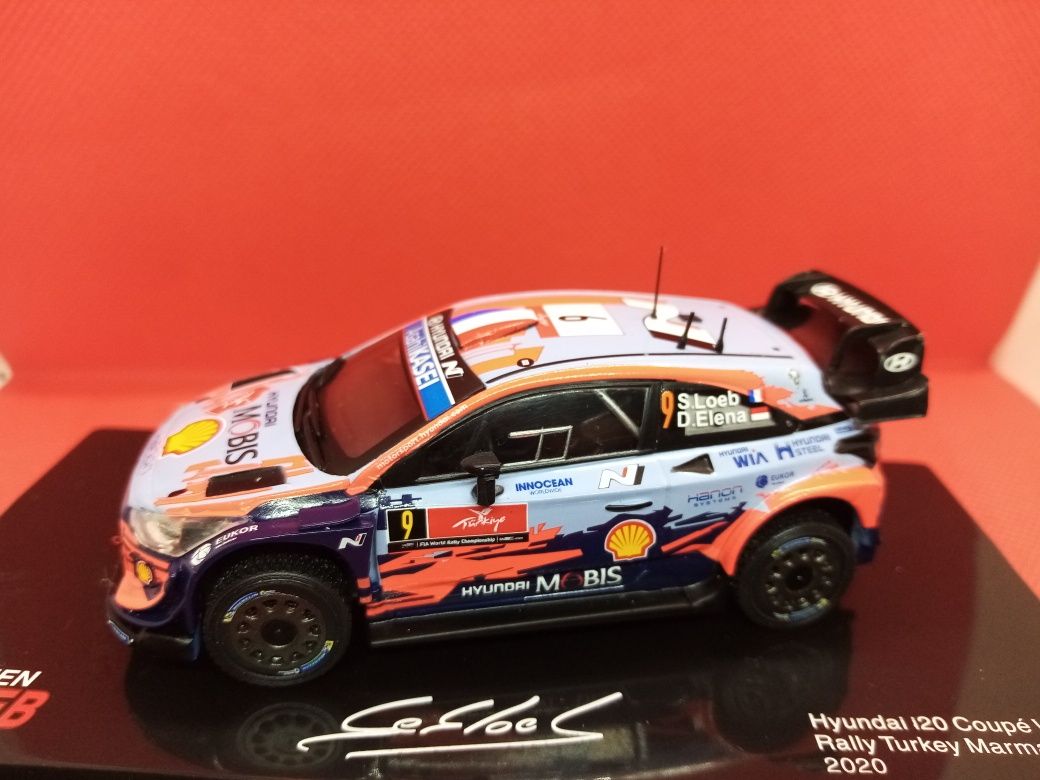 N. 15 Miniaturas Hyunday i20 Coupe WRC novas