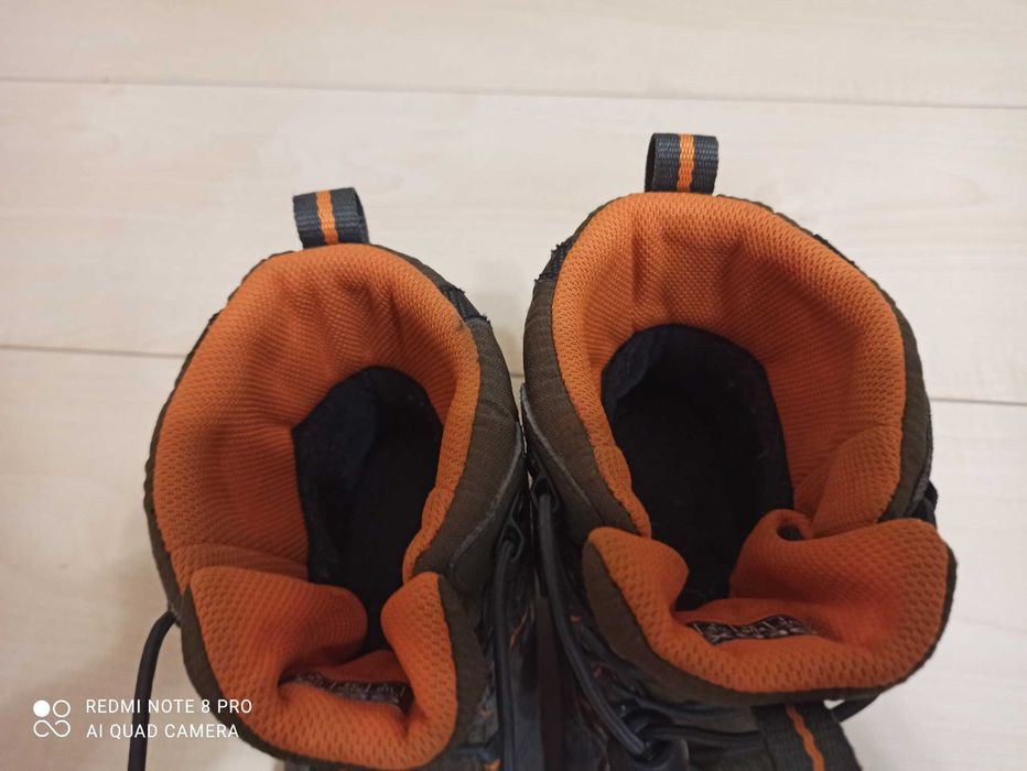 Buty chłopięce zimowe śniegowce GEOX Respira Amphibiox 33 r. 21 cm