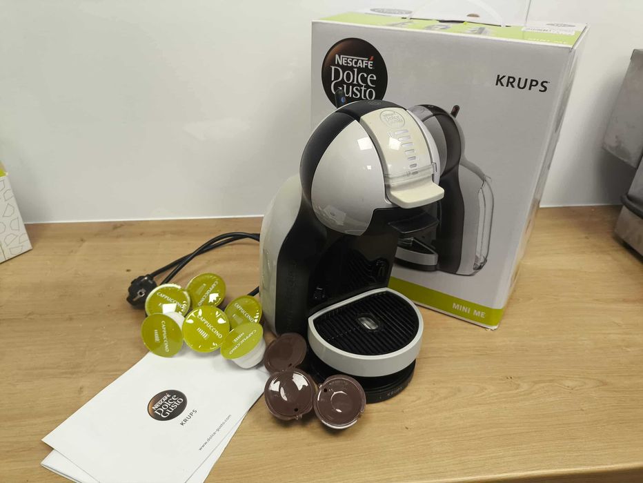 Ekspres kapsułkowy KRUPS Mini Me KP123 Nescafe Dolce Gusto + kapsułki