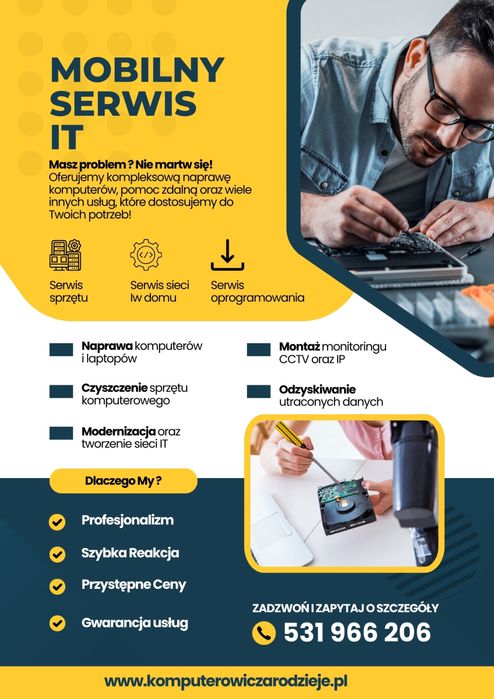 Naprawa Serwis Komputerów Laptopów Pogotowie Komputerowe Legionowo