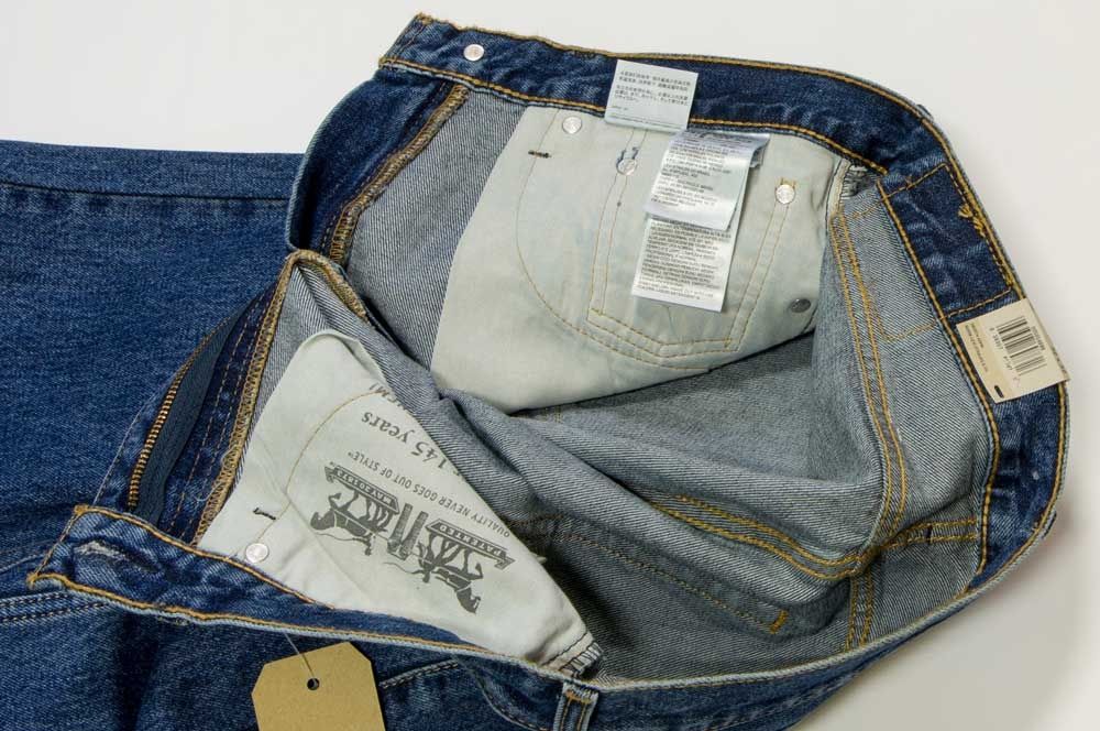 Мужские джинсы Levis 505 Dark Stonewash, 005054886 Левис, Ливайс США