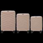 Zestaw 3 walizek Wings PHOENIX 2.0 polipropylen CHAMPAGNE