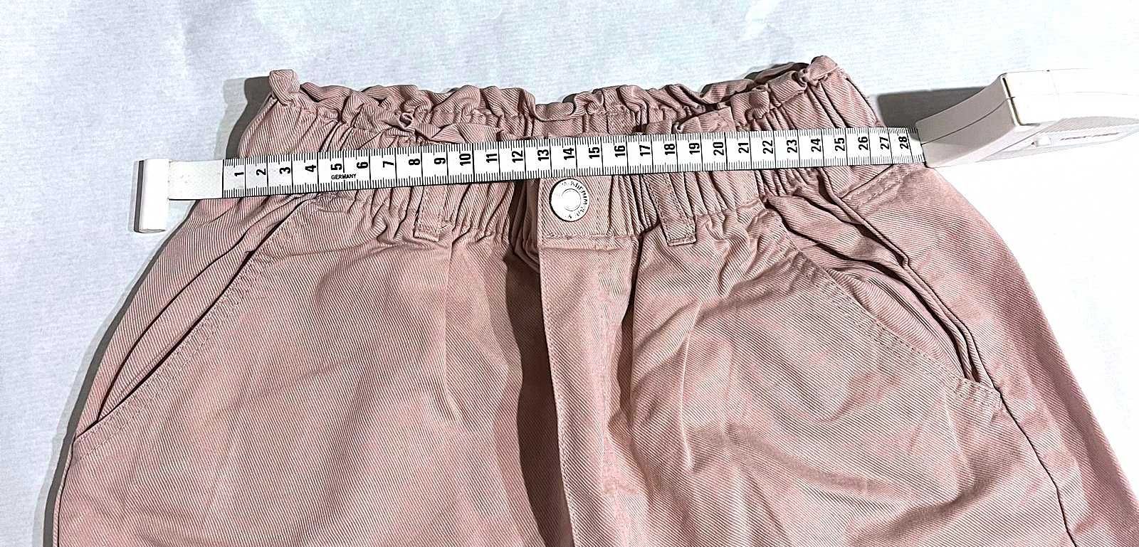 Calças com elástico para menina