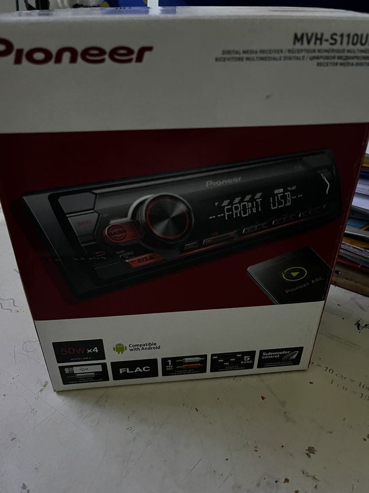 Автомагнітола Pioneer MVH S110UB Головний пристрій