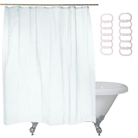 Шторка для душу (180 cm x 180 cm) + подарунок