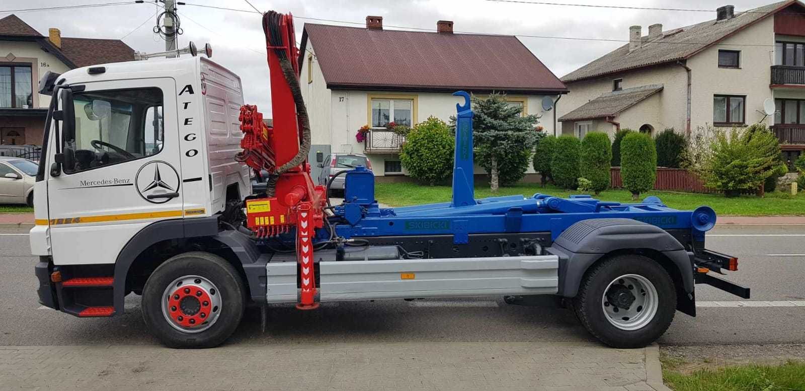 Mercedes atego hakowiec z hds kilka sztuk