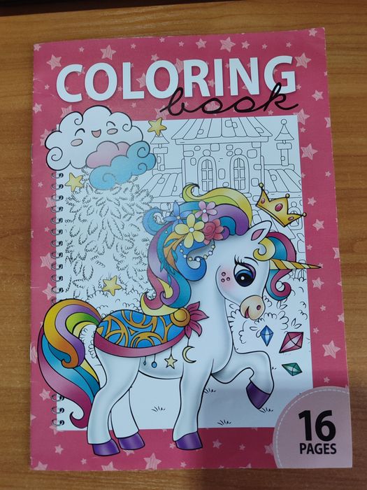 Розмальовка COLORING book