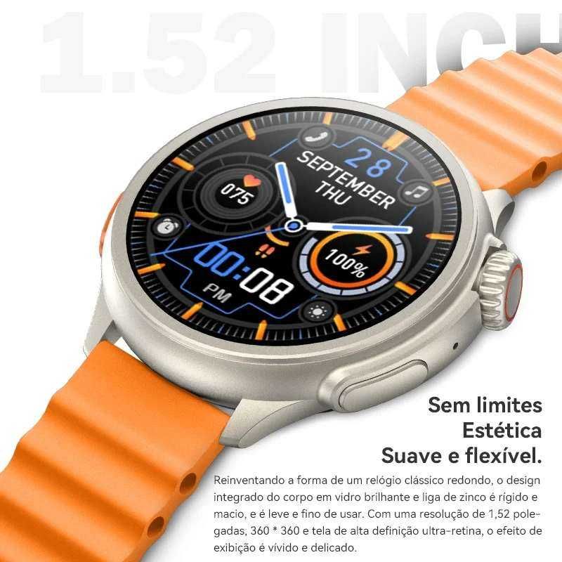 SmartWatch KD56 1,53 cala ekran HD  polskie menu.