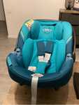 Fotelik samochodowy Cybex Aton M i-size kolor river blue+sensorsafe