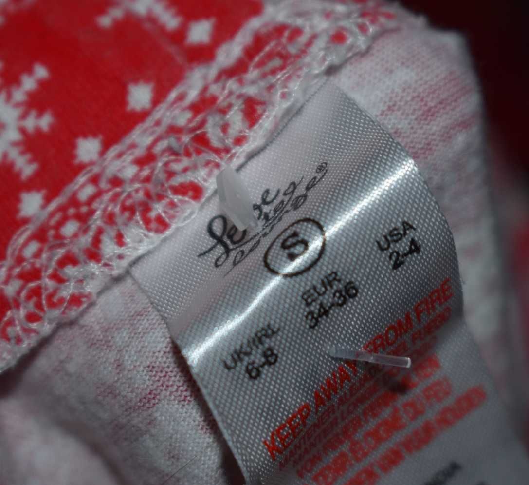 Spodenki szorty świąteczne XS 34 renifer gwiazdka święta norweski mini