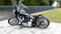 Harley Davidson - Custom Bobber Indyvidual pneumatyka alarm