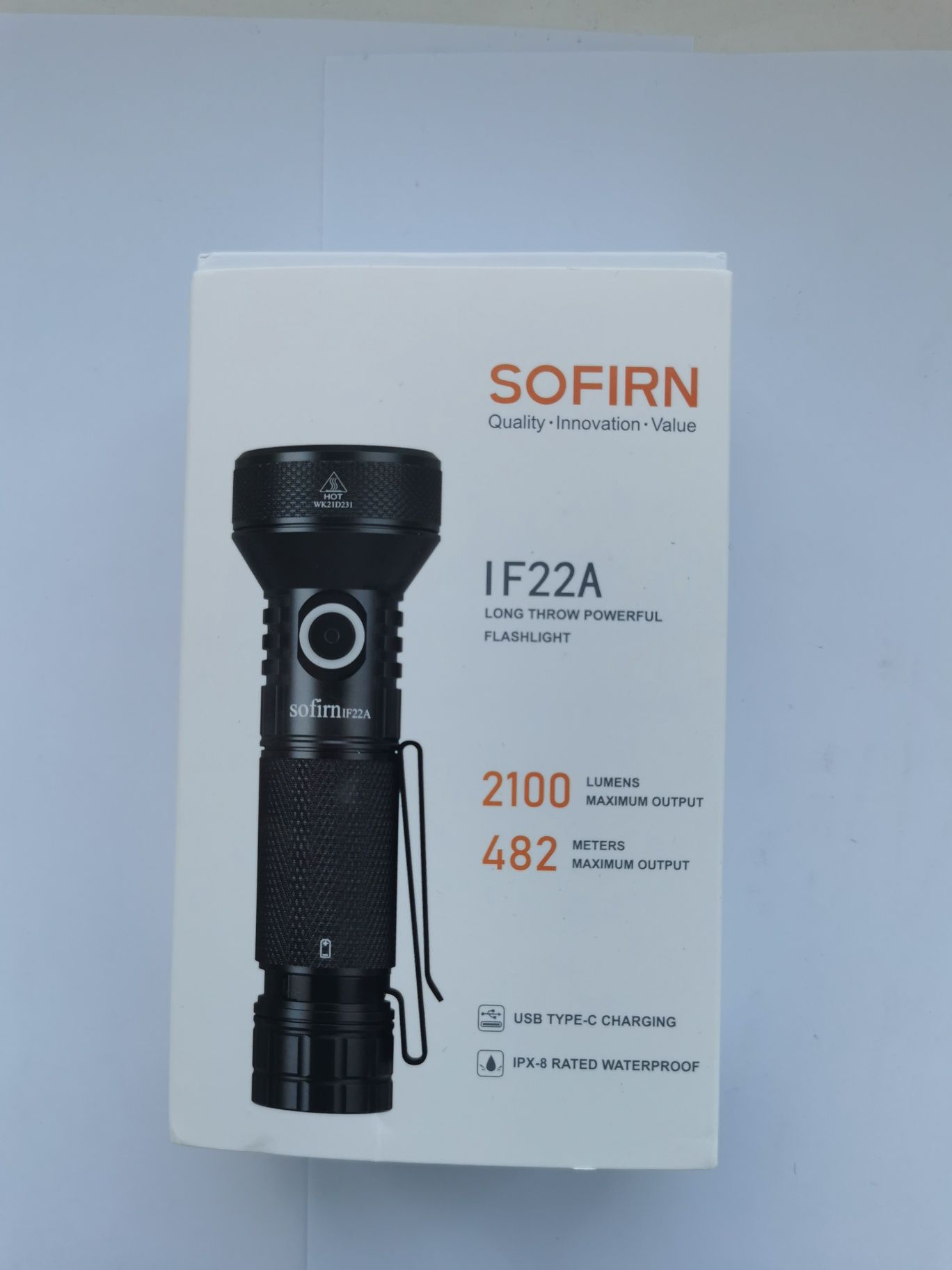 Sofirn if22a Work light ліхтар