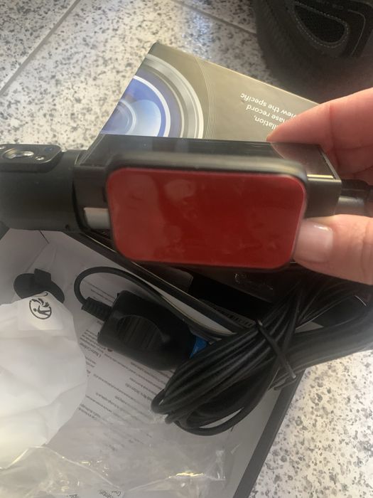 Camara dupla para carro frontal e interna com cartao de memoria 64gb