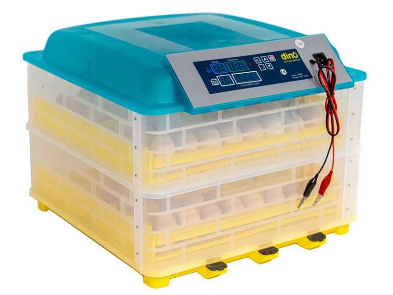 INKUBATOR AUTOMATYCZNY DINO na 112 jaj 12V 230V dla Kaczek Gąsek Kur