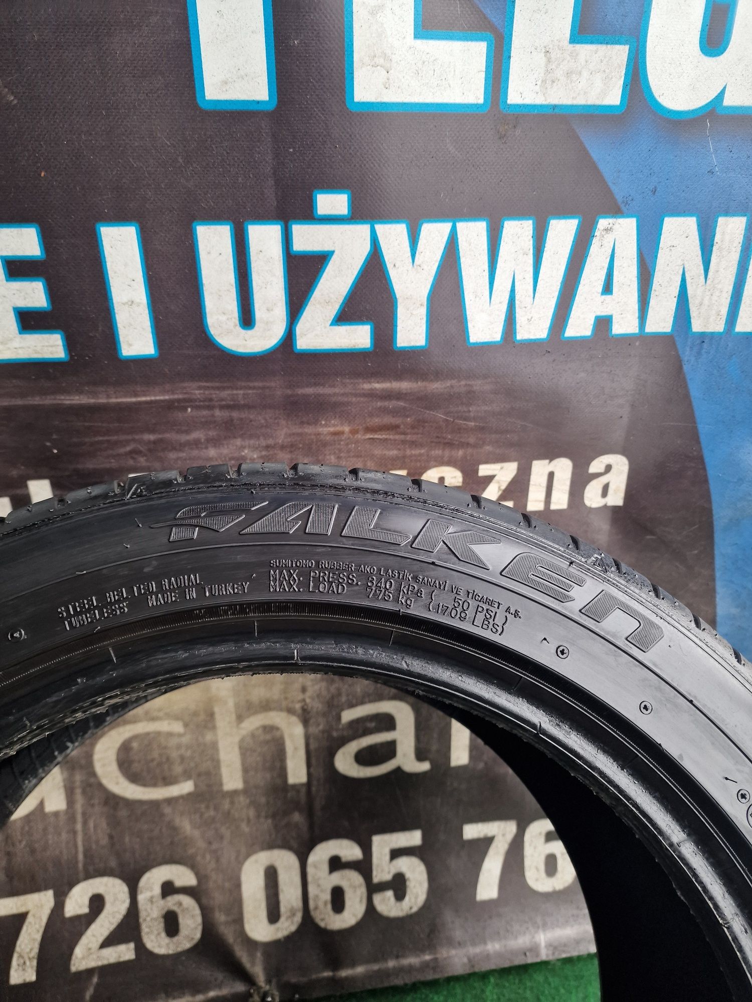 Opony letnie 245/45/17 Falken Para 6.3mm 2020