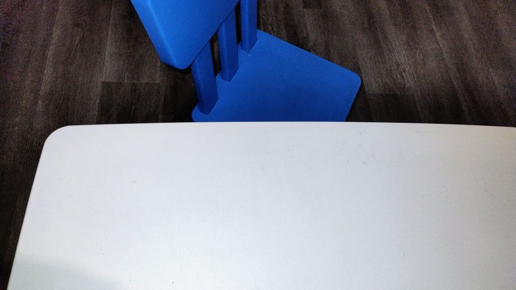 Стол и стул ikea mammut