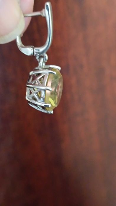 Срібні комплекти з сапфіровим цирконом, царитом, блакитним іолітом