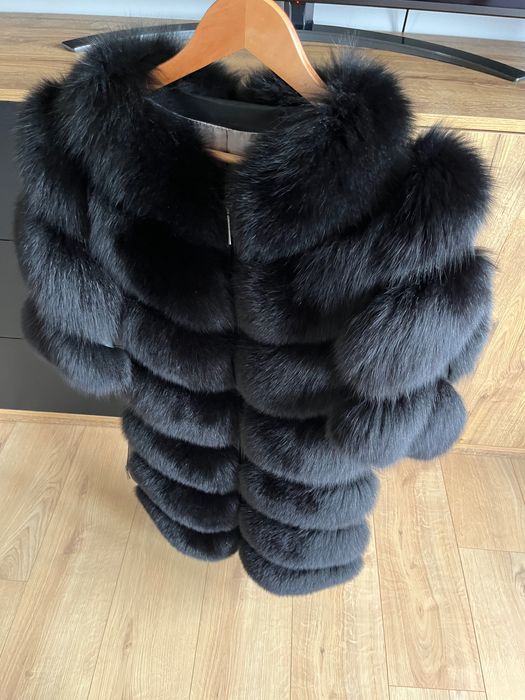Futro z lisa czarnego