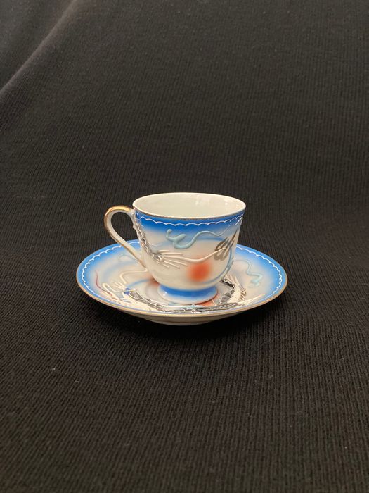 Serviço de café em porcelana japonesa