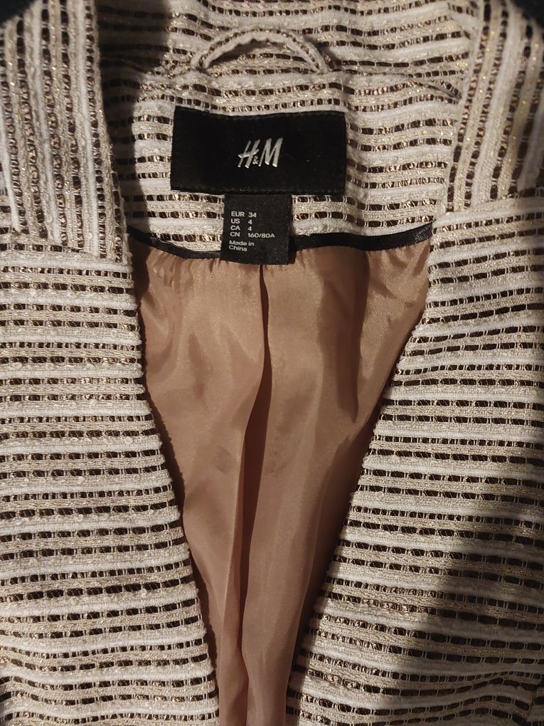 Marynarka żakiet h&m 34