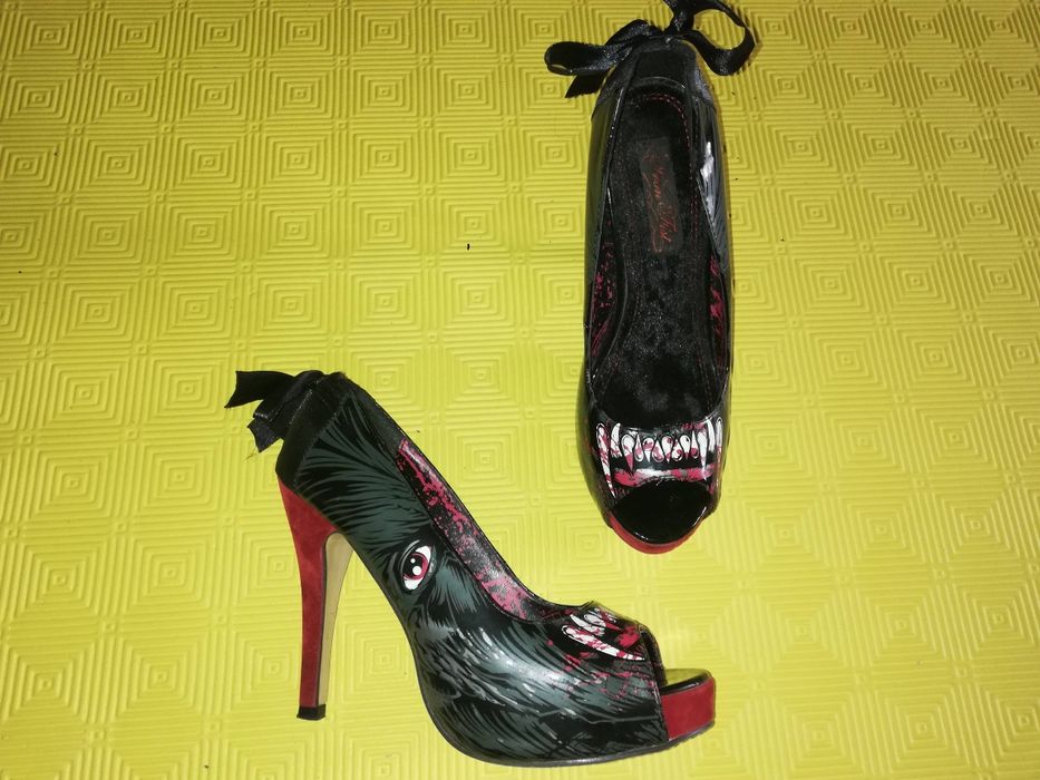 Крутые туфли оборотень вампир бренд Iron Fist, 39 размер