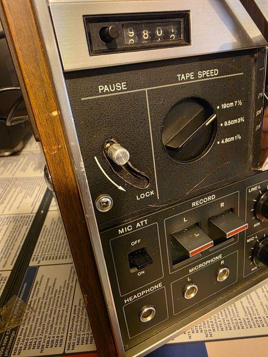 Magnetofon szpulowy SONY TC 377 SERWIS