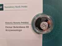 10 ZŁ Polska 2014 Denar Bolesława Krzywoustego Ag