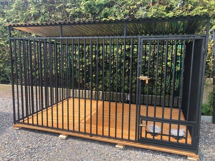 Kojec dla psa 3x2m, solidnie wykonany.