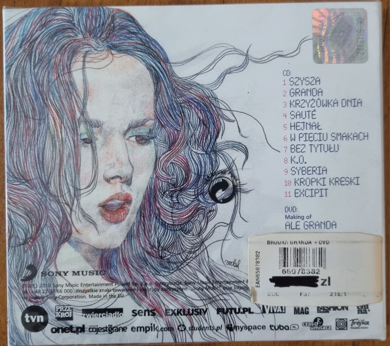 Brodka "Granda" CD/DVD zafoliowana