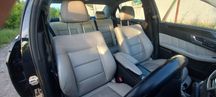 Шкіряний салон білий mercedes w 212 седан