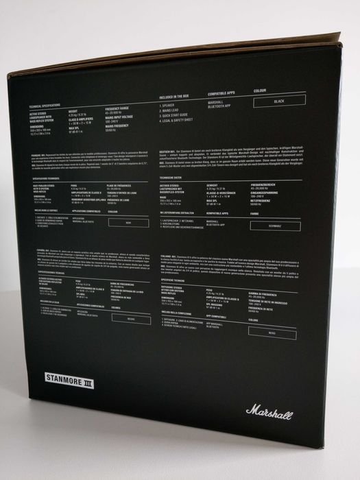 Głośnik MARSHALL Stanmore III - NOWY!