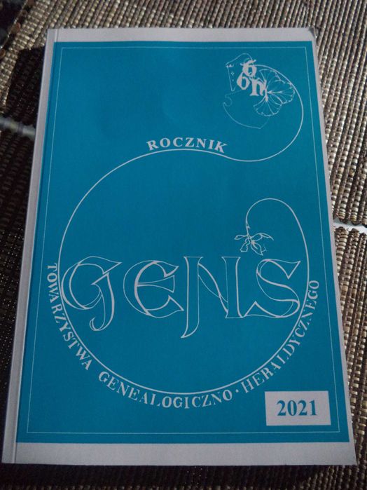 GENS rocznik Towarzystwa Genealogiczno-Heraldycznego w Poznaniu 3 egz