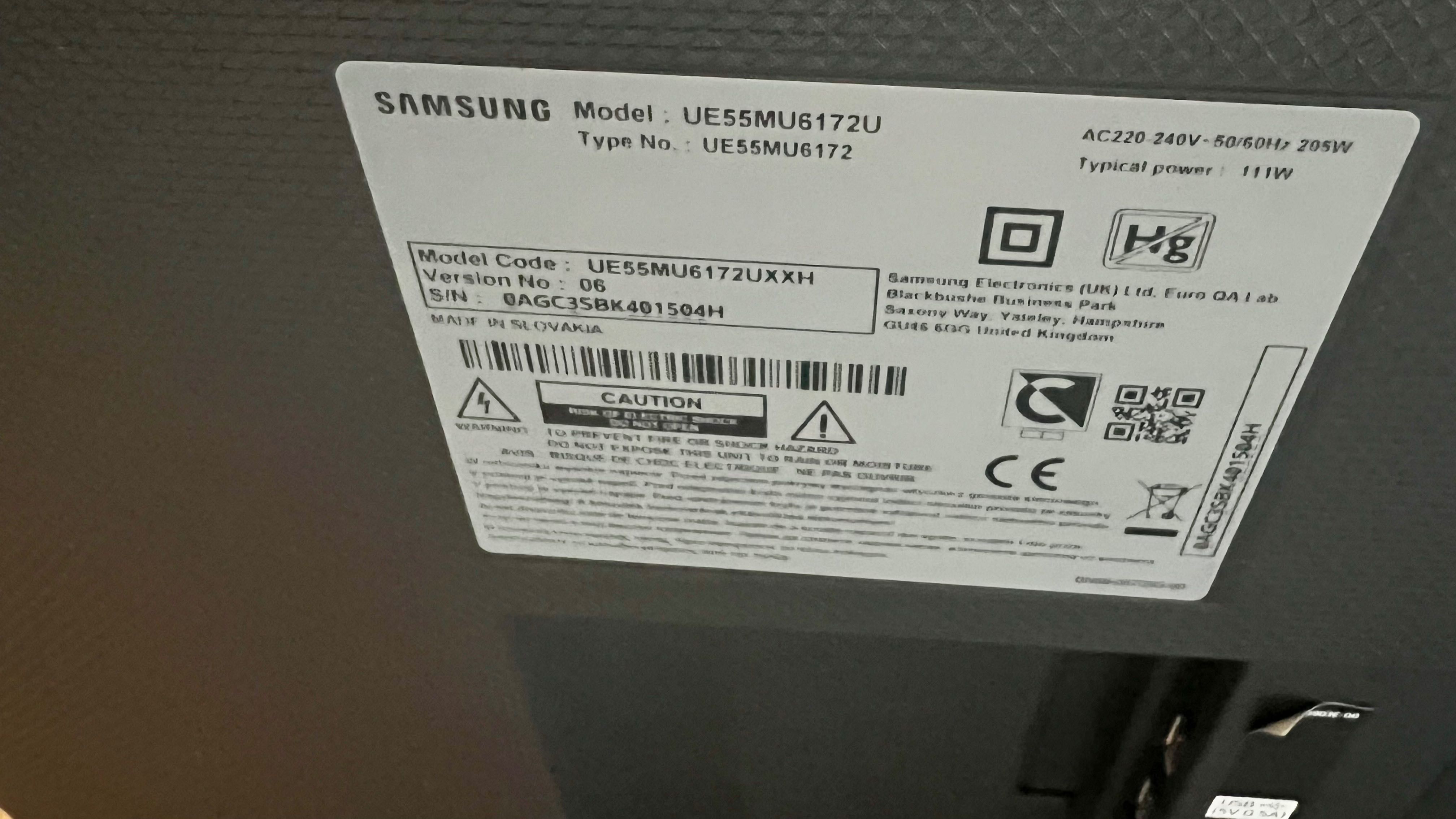 Телевізор Samsung, на запчастини