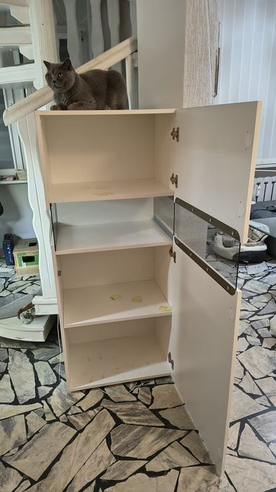 Szafka z podświetleniem sz60xgł43xw142